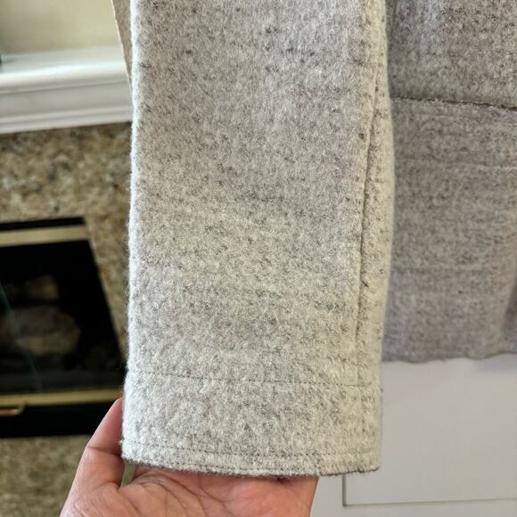 NWT Issey Miyake Men’s Blazer Wool Blend Gray Pockets Casual Preppy Minimalist - Picture 4 of 12